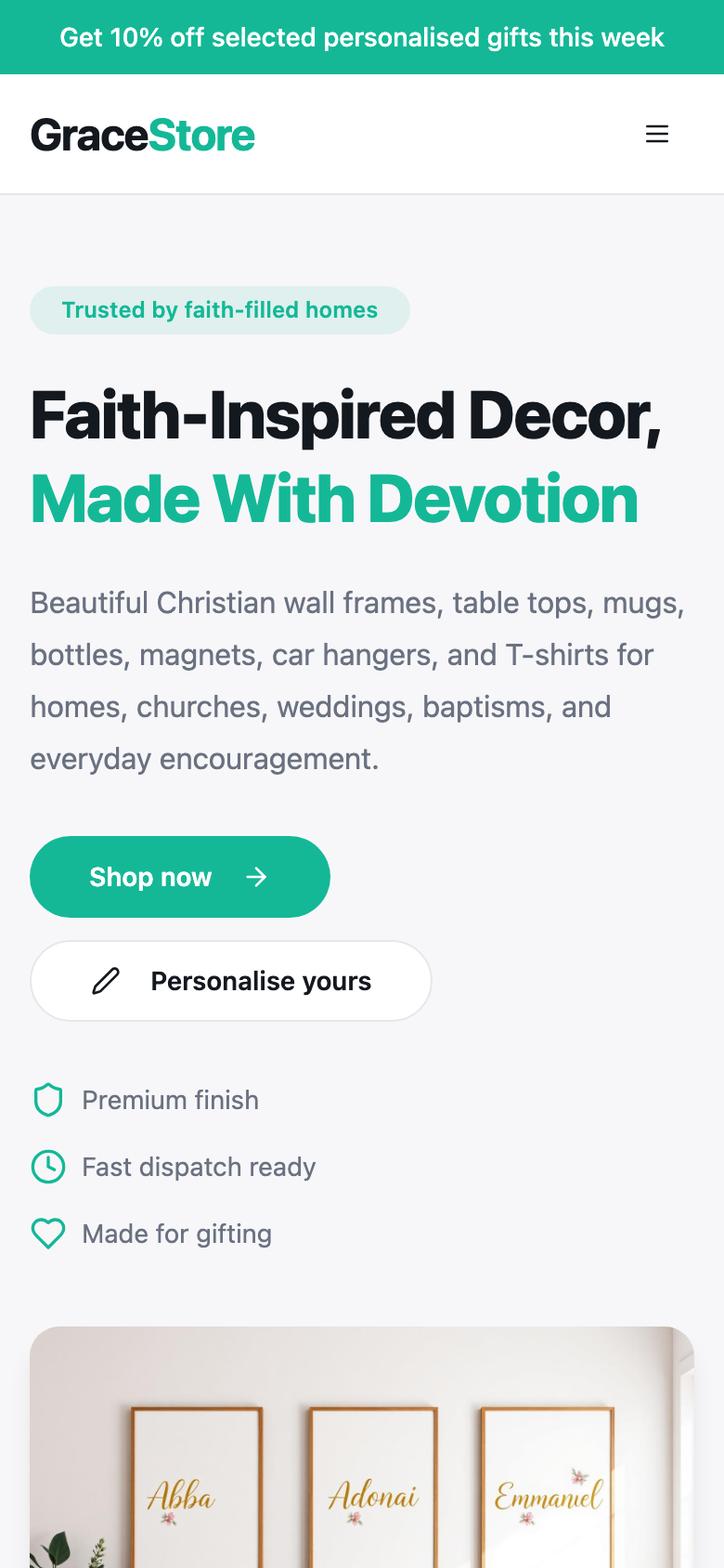 Christmas Gift Store mobile screenshot 1