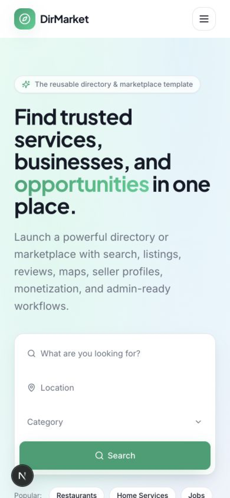 Traders Marketplace — Directory & Listings Platform screenshot 6